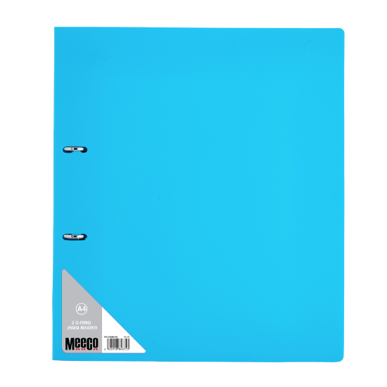 Picture of Meeco A4 25MM 2 DRing Binder Blue