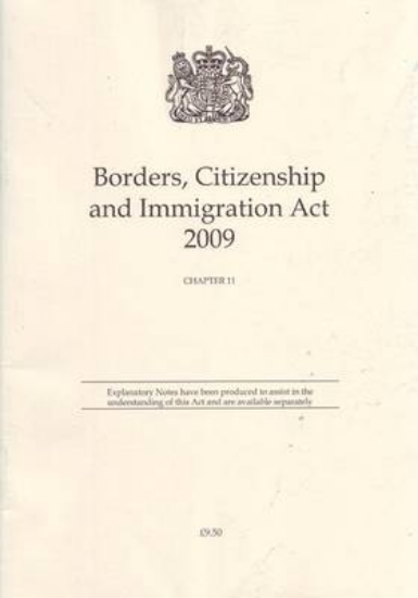Picture of Borders, Citizenship and Immigration Act 2009