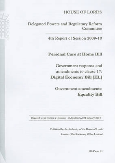 Picture of 4th report of session 2009-10
