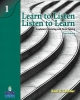 Picture of Learn to Listen, Listen to Learn 1 Student Book wi