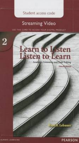 Picture of Learn to Listen, Listen to Learn 2 Streaming Video