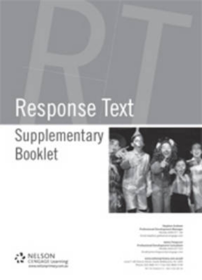 Picture of Supplementary Booklet Writing: Response Text