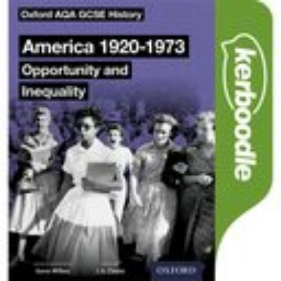 Picture of Oxford AQA GCSE History: America 1920-1973 Kerbood