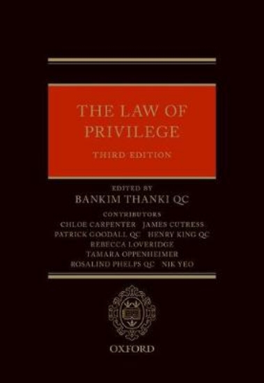 Picture of The Law of Privilege