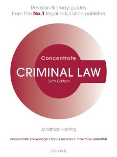 Picture of Criminal Law Concentrate