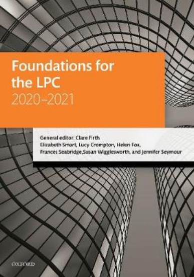 Picture of Foundations for the LPC 2020-2021