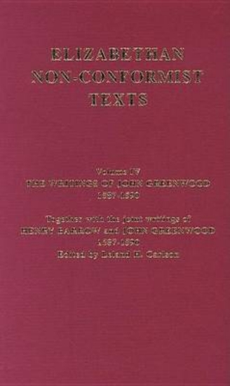 Picture of Writings of John Greenwood 1587-1590, Together wit