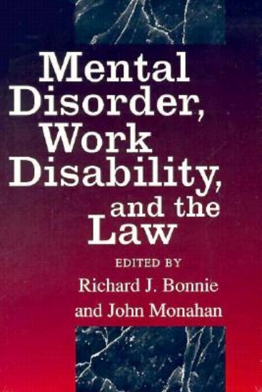 Picture of Mental Disorder, Work Disability and the Law