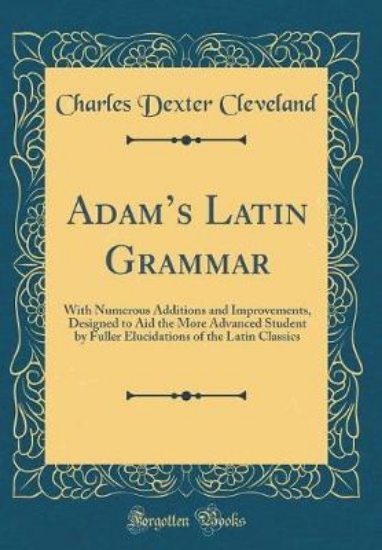 Picture of Adam's Latin Grammar