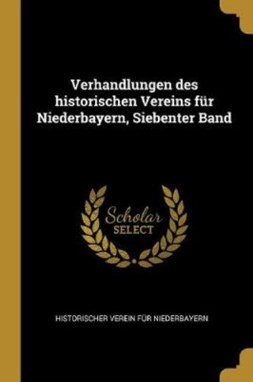 Picture of Verhandlungen Des Historischen Vereins Fur Niederb