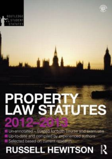 Picture of Property Law Statutes 2012-2013