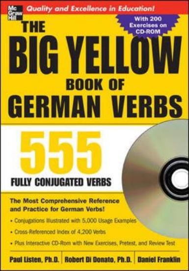 Picture of The Big Yellow Book of German Verbs (Book w/CD-ROM