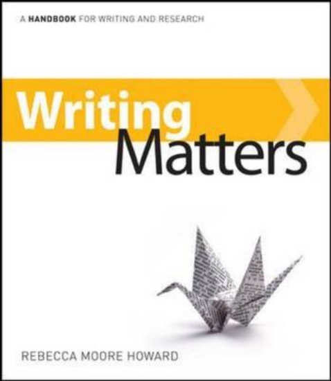 Picture of Writing Matters: class test version