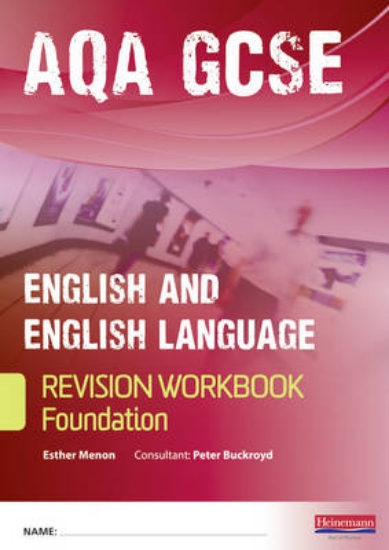 Picture of Revise GCSE AQA English/Language Workbook - Founda