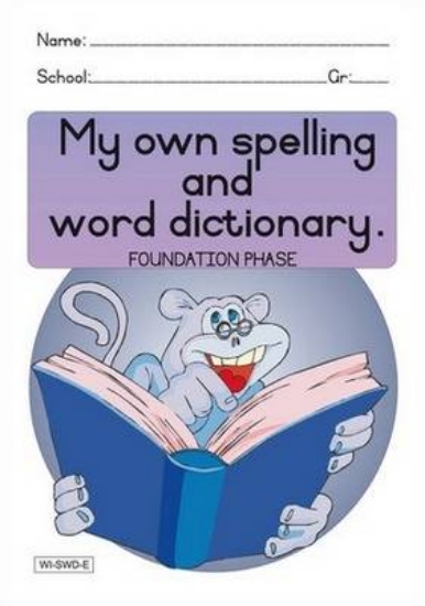 Picture of My own spelling and word dictionary