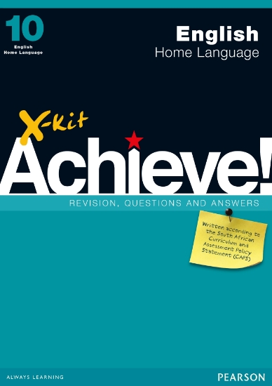 Picture of X-kit Achieve! English Home Language Grade 10 Stud