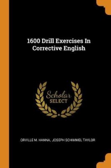 Picture of 1600 Drill Exercises in Corrective English