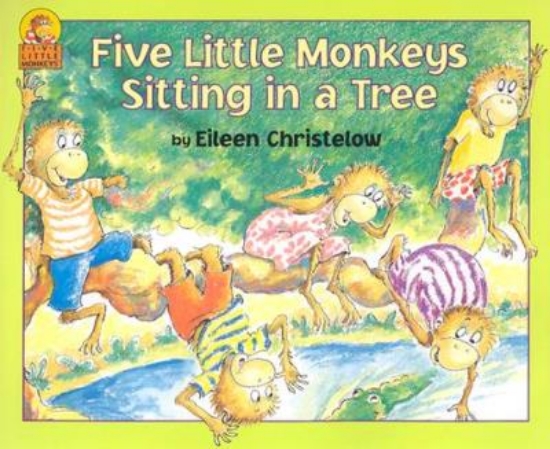 Picture of Five Little Monkeys Sitting in a Tree