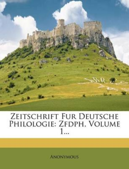 Picture of Zeitschrift Fur Deutsche Philologie