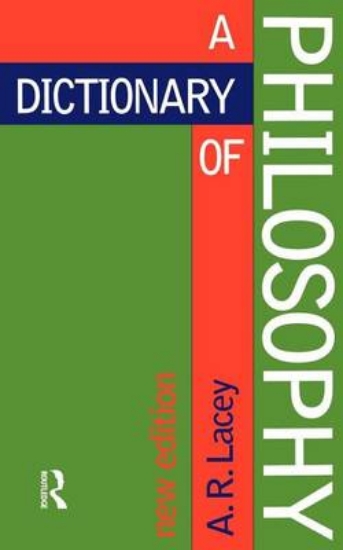 Picture of A Dictionary of Philosophy