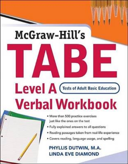 Picture of Tabe Level a Verbal Workbook