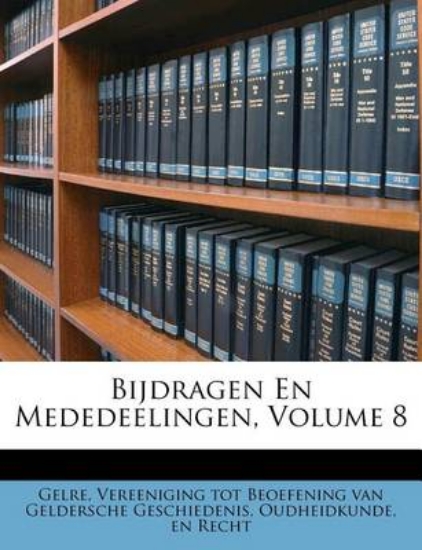 Picture of Bijdragen En Mededeelingen, Volume 8