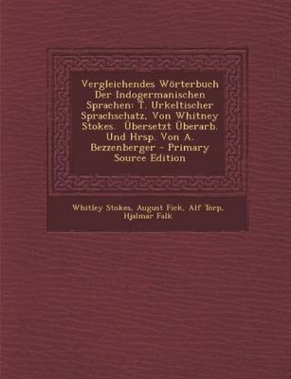 Picture of Vergleichendes Worterbuch Der Indogermanischen Spr