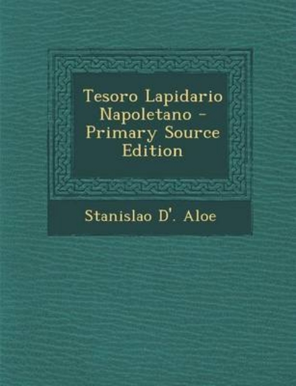Picture of Tesoro Lapidario Napoletano