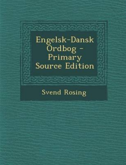 Picture of Engelsk-Dansk Ordbog