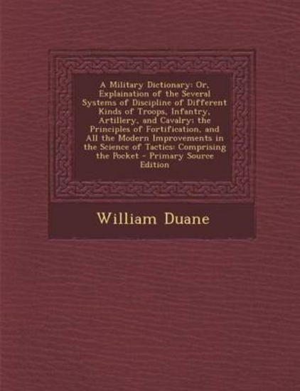 Picture of A Military Dictionary