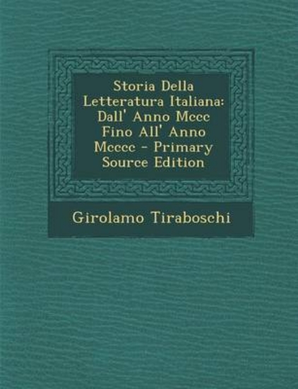 Picture of Storia Della Letteratura Italiana