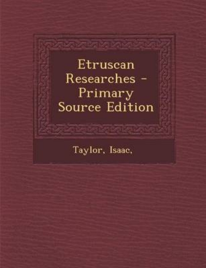 Picture of Etruscan Researches