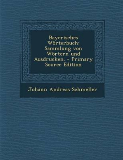 Picture of Bayerisches Worterbuch