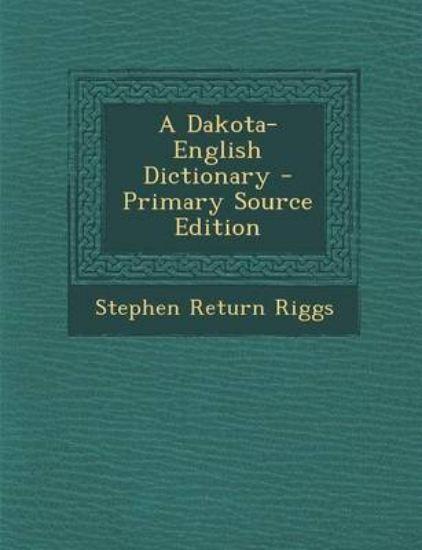 Picture of A Dakota-English Dictionary - Primary Source Editi