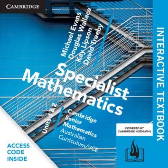 Picture of CSM VCE Specialist Mathematics Units 1 and 2 Digit