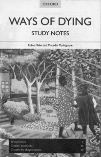 Picture of Ways of Dying Study Notes