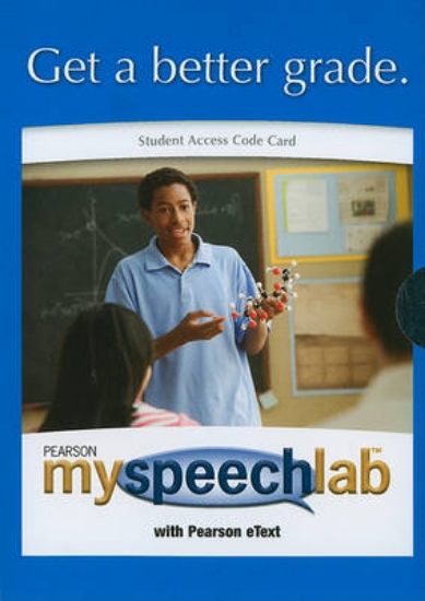 Picture of MySpeechLab - Standalone Access Card - for Public