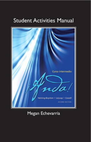 Picture of Student Activities Manual for !Anda! Curso interme