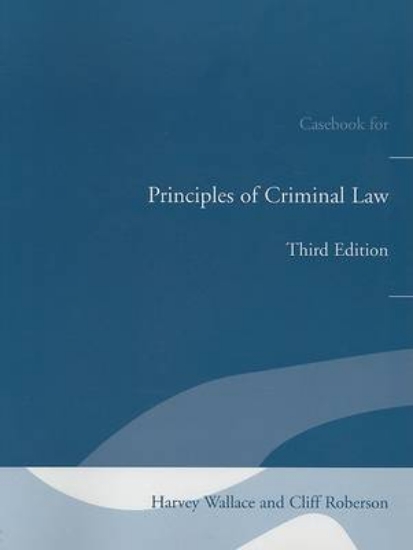 Picture of Principles of Criminal Law Casebook for Principles