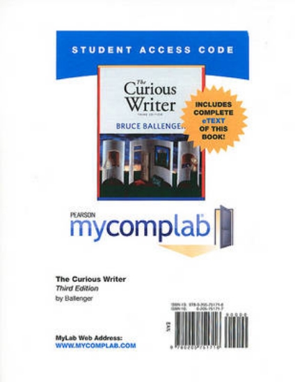 Picture of MyLab Composition with Pearson eText -- Standalone