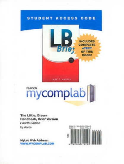 Picture of MyLab Composition with Pearson eText -- Standalone