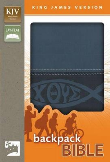 Picture of KJV, Backpack Bible, Imitation Leather, Blue