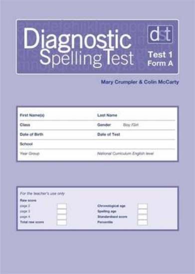 Picture of Diagnostic Spelling Tests 1 Form A