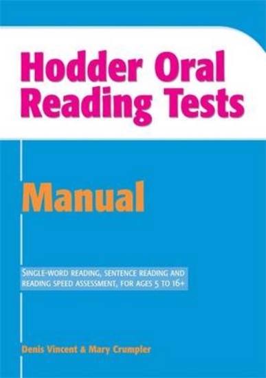 Picture of Hodder Oral Reading Tests: Manual