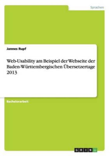Picture of Web-Usability am Beispiel der Webseite der Baden-W
