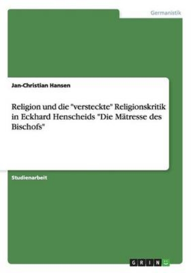 Picture of Religion und die versteckte Religionskritik in Eck