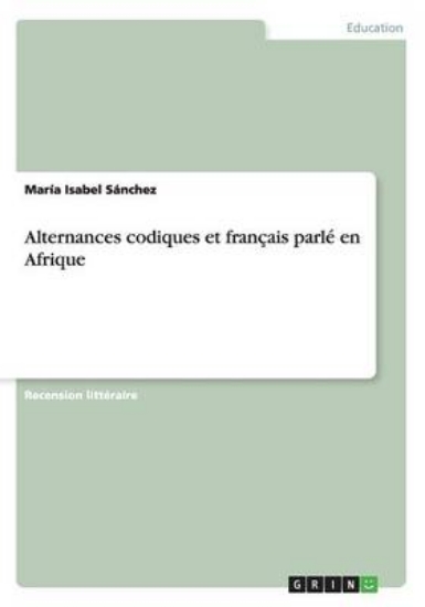 Picture of Alternances codiques et francais parle en Afrique