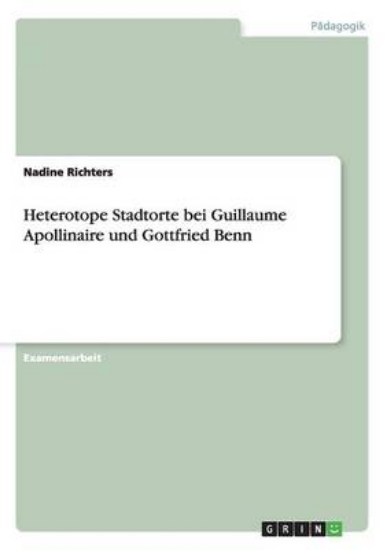 Picture of Heterotope Stadtorte Bei Guillaume Apollinaire Und