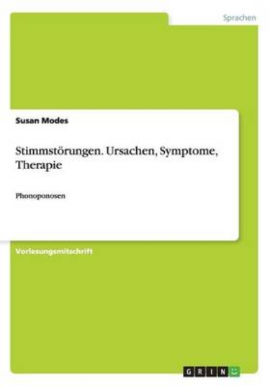 Picture of Stimmstoerungen. Ursachen, Symptome, Therapie