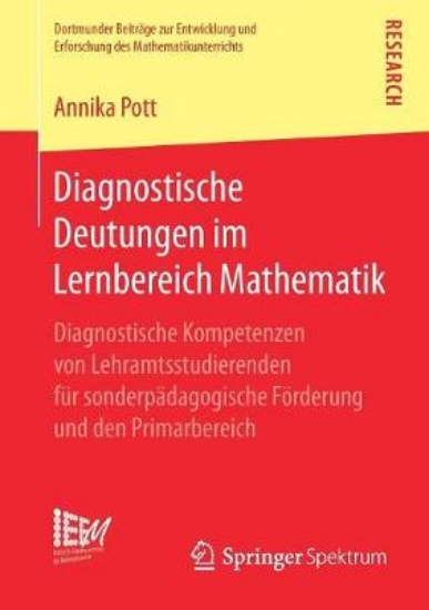 Picture of Diagnostische Deutungen Im Lernbereich Mathematik
